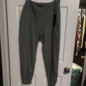 Women's Olive Green Jogger Pants
